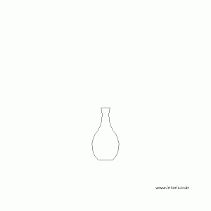 소품-주방식기 화병/꽃병 vase003