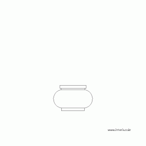 소품-주방식기 화병/꽃병 vase016