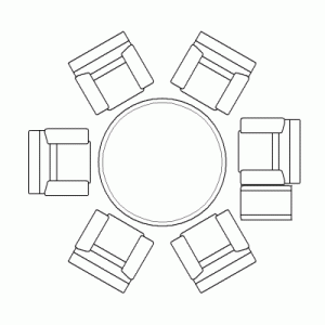 의자테이블(원형 8인이상) ​​f-ct-ph010